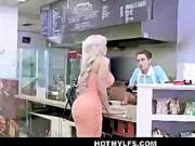 Hot MILF Seduces Younger Latino Boy Working At Sandwich Shop