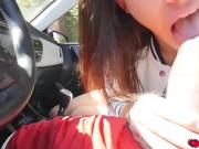 Charity Crawford rubbing a large dick to satisfy her driver