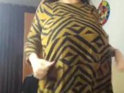 Big naturals changing outfits