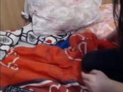 Stuck up russian girl lets you get hard to her leggings