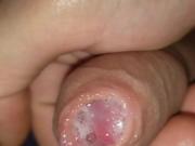 Uncutcock13 wet spit
