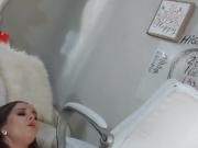 Pretty Hot Slut Chick Masturbating Hard on Cam