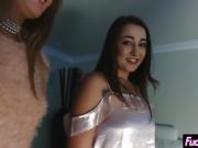 Sorority teens initiation fuck by a guy with a hard cock