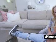 Milf opens up to her stepson's friend