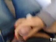 Exhibitionist by train