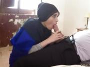 Arab muslim girl cock sucking 21 year old refugee in my hotel
