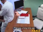 Smoking hot girl seduces a doctor and her ex boyfriend