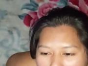 Asian Woman does aBlowjob demoniccamgirls dot com
