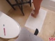 Brushing Teeth Teen Stepsister Fucked In Bathroom By Brother