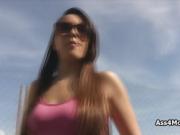 Spanish teen blows in car for money