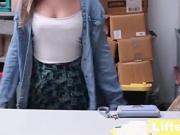 Shy Teen Patted Down & Fucked