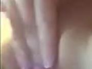 Horny milf selfie masturbation