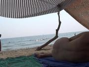 Meine Frau hat Muschi am Strand ausgesetzt!