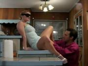 Pretty young blonde gets her perfect pussy jizzed on