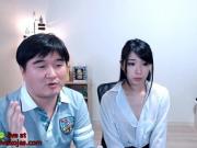 Korean girlfriend pantyhose cam show
