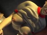 Horny 3D Animated Teacher Girls Fuck