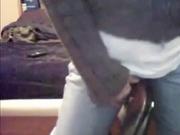 Babe humping a chair
