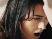 Slut skinny teens got hard banged in a foursome group sex