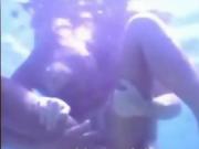 Hot anal scene underwater