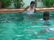 sexy thai girls in pool