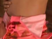 Ebony cheerleader teen hd railing fuck