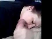 Cuck hubby cleaning girl's face