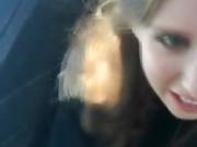 Blonde College Grad Sucking Dick At Ceremony Outdoors POV