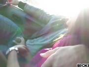 Orgy with Three Sexy Hitchhikers