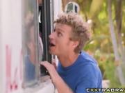 I fucked a hot blonde on ice cream truck