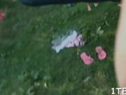 Babe pleasures stud with fellatio