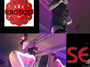 Big Boobs brunettes lesbian show with rock band SEM 2014