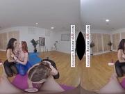 ASHLEY LANE, LACY LENNON, & MAYA BIJOU FUCK YOU IN YOGA CLASS