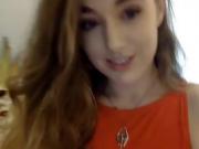 Gorgeous Teen masturbating on Webcam