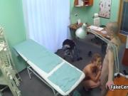 Nurse fucks her old professor in hospital