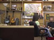 Horny Lilly gets fucked in the office