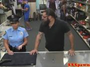 Sexy Police Officer Gets Boned In The Pawn Shop