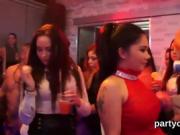 Wicked teenies get fully insane and naked at hardcore party