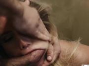 Blonde babe wanting his guys dick so bad