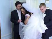 Busty Bride Simony Diamond Enjoys Best Mans Schlong