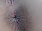 super ass hole close up