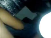 Skinny whore bouncing on cock