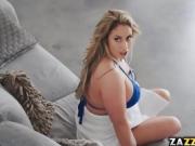 Milf mom Eva gives Van a hot tub handjob