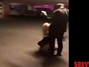 White Wifes draws BBC in Public while Cuckold Hubby Records
