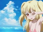 anime big tits beach girls best hentai