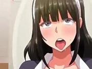 Big Boobs Anime School Slut fucked in School's Waiting Room