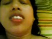 Busty indian slut gets her puffy pussy fucked hard