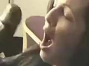 Two black banging married girl