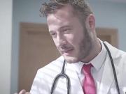 Horny doctor fucked a Kira Noirs black teen pussy