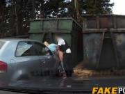 Cute blonde Xena with big sexy ass railed deep by cop