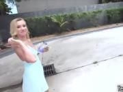 Bailey Brooke flash tits to a stranger